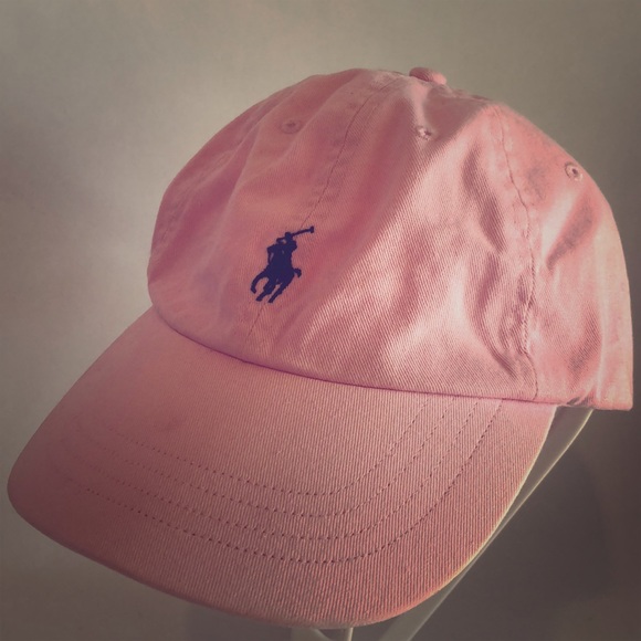 red polo hat black horse